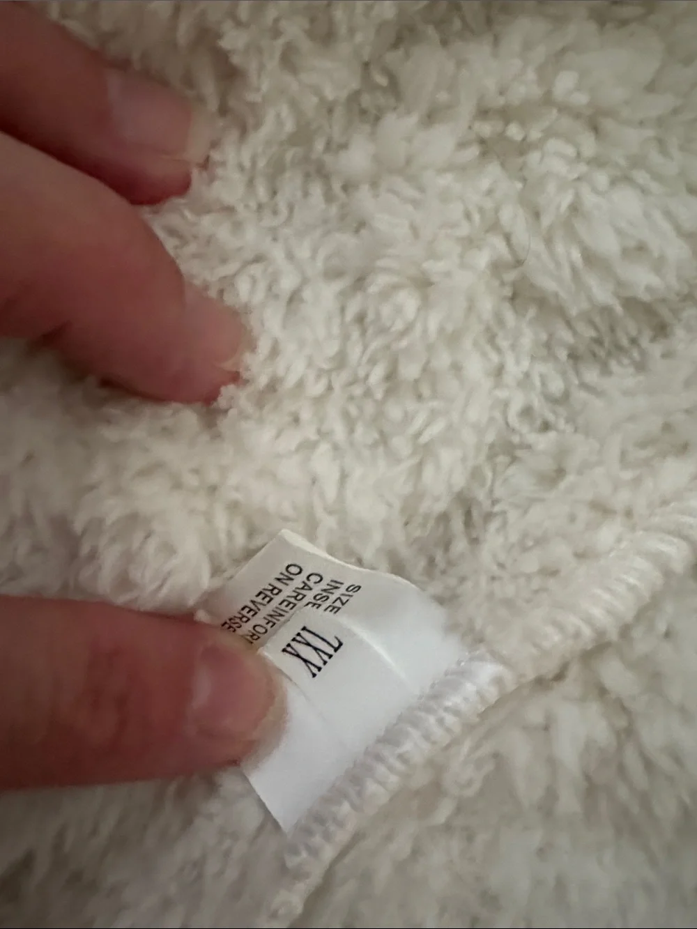 Cozy Cream Plush Double-Breasted Coat